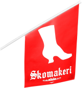 Flagga "SKOMAKERI"