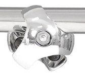 3-v�gskoppling r�r Krom